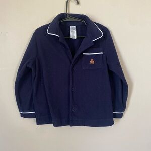 GAP Navy Baby Fleece Jacket